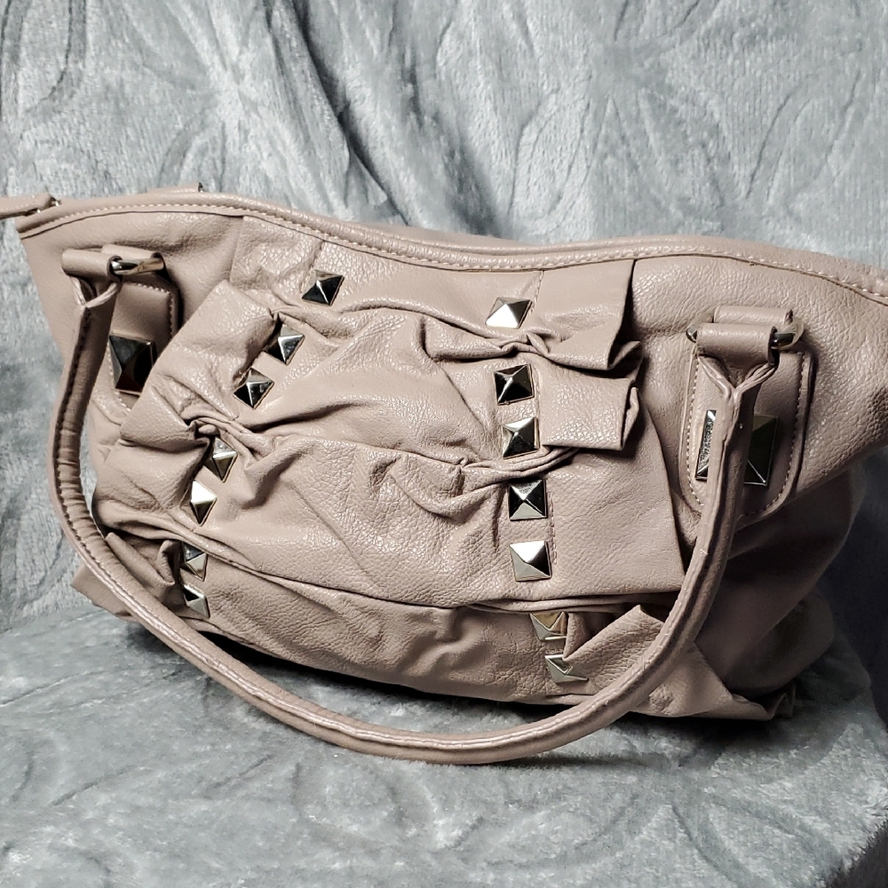 Randolph Duke Gray Shoulder Bag with Slouchy Design